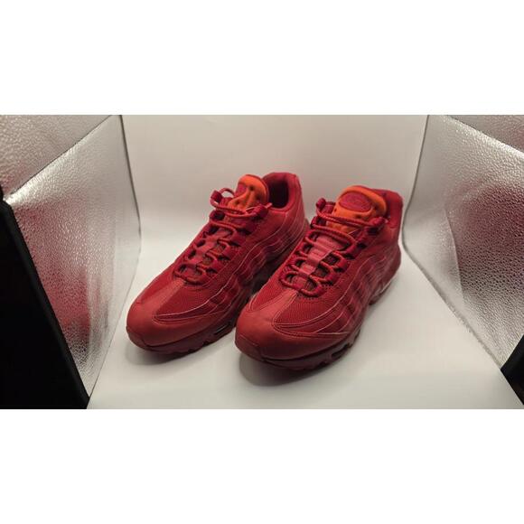 Nike Other - Nike Air Max 95 Triple Varsity Red 2020 Mens Sz 8 CQ9969-600